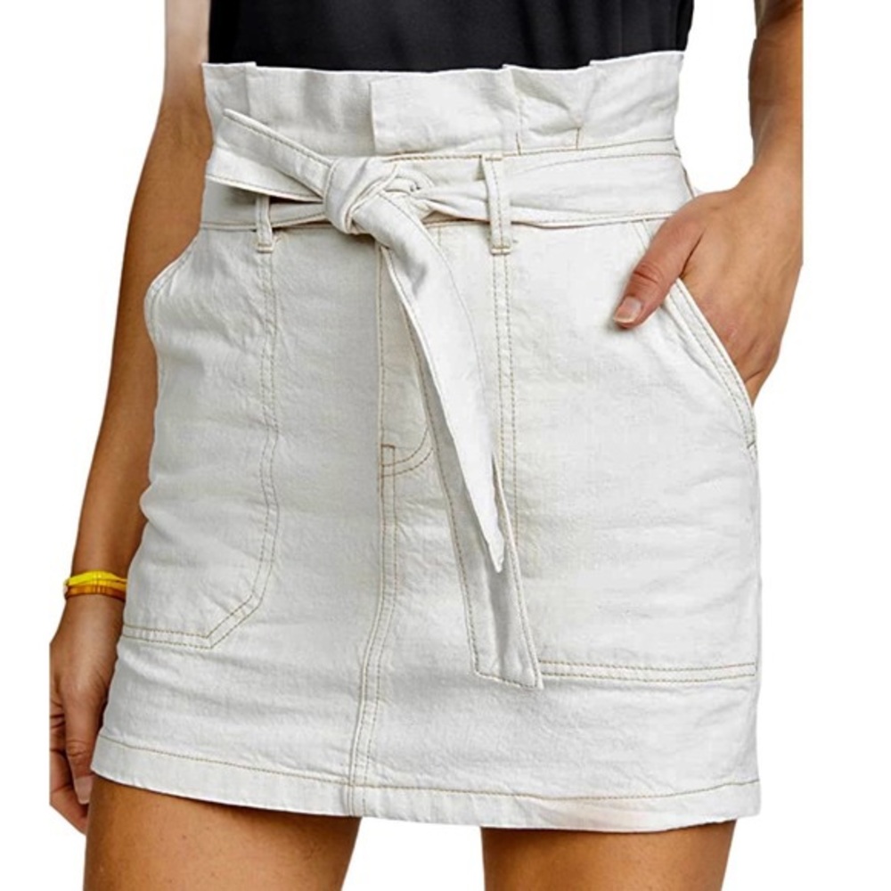 Free People paperbag skirt